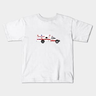 Chicago Fire Department Ambulance Kids T-Shirt